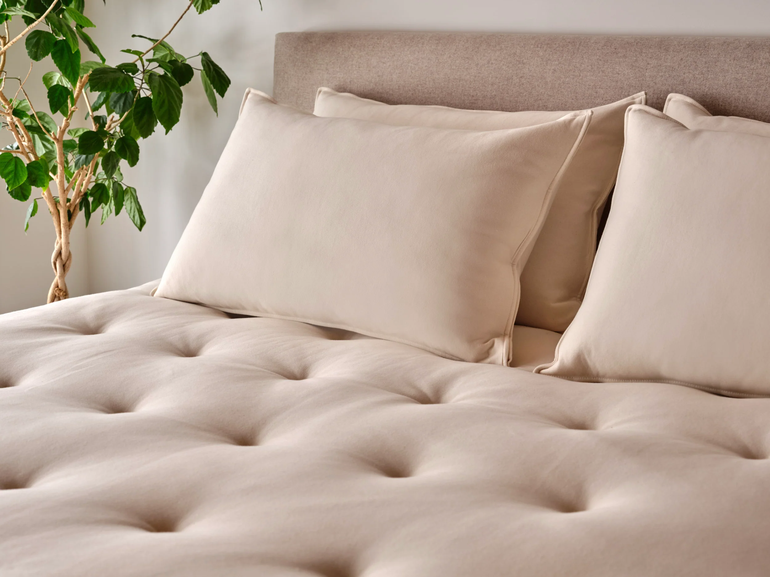 Deluxe Organic Wool and Latex Mattress Topper (2.5") - Image 4